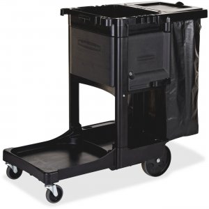 Rubbermaid 1861430 Executive Janitor Cleaning Cart