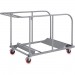 Lorell 65955 Round Planet Table Trolley Cart