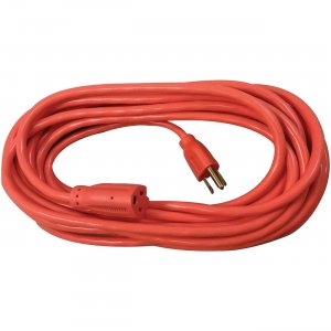 Compucessory 25148 Heavy Duty Extension Cord 25', Orange CCS25148