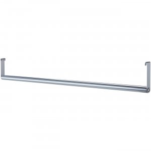 Lorell 69876 Industrial Wire Shelving Garment Hanger Bar LLR69876