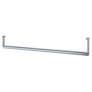 Lorell 69877 Industrial Wire Shelving Garment Hanger Bar LLR69877