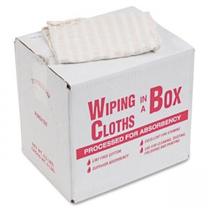 Office Snax 00069 5 lb. Box Cotton Wiping Cloths OFX00069