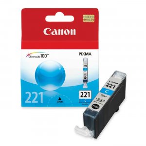 Canon CLI-221C Cyan Ink Cartridge CNMCLI221C