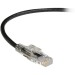 Black Box C6PC70-BK-04 GigaTrue 3 CAT6 550-MHz Lockable Patch Cable (UTP), Black, 4-ft. (1.2-m