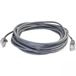 C2G 01048 11ft Cat5e Snagless Unshielded (UTP) Slim Network Patch Cable - Gray