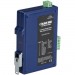Black Box MED102A Industrial DIN Rail RS-232/RS-422/RS-485 Fiber Driver, Single-Mode