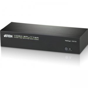 Aten VS0104 4-Port VGA Splitter with Audio