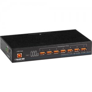 Black Box ICI207A Industrial-Grade USB Hub, 7-Port