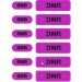 Zebra LB-ALERT-DNR-PUR Color Coded Label