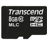 Transcend TS8GUSDC10M microSDHC Class 10 Card