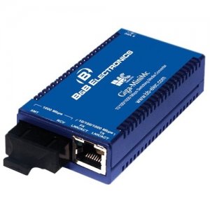 B+B 856-10730-RX Smallest, Most Reliable Gigabit Switching Media Converter