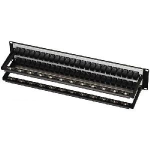 Black Box JPM810A-R2 Feed-Through 48 Port Cat 5e Network Patch Panel