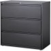 Lorell 60405 Hanging File Drawer Charcoal Lateral Files