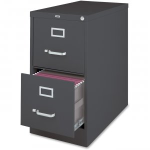 Lorell 66911 26-1/2" Vertical File Cabinet