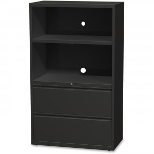 Lorell 66206 36" Lateral Hanging File Drawers Combo Unit