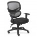 Lorell 60622 Mesh-Back Fabric Executive Chairs