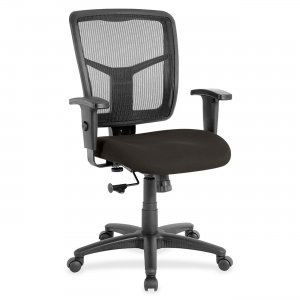 Lorell 8620904 Managerial Mesh Mid-back Chair