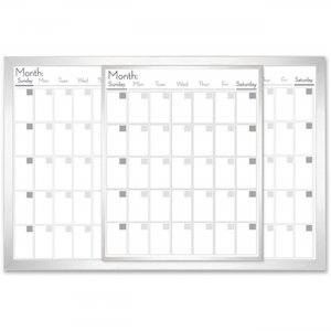 Lorell 52503 Magnetic Dry-Erase Calendar Board LLR52503