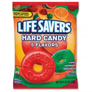 Wrigley 08501 Life Savers 5 Flavors Hard Candies MRS08501