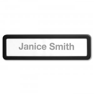 Lorell 80669 Recycled Plastic Cubicle Nameplate LLR80669
