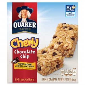 Quaker Oats 31182 Foods Chocolate Chip Chewy Granola Bar QKR31182