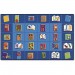 Carpets for Kids 2613 Reading Book Rectangle Seating Rug
