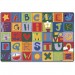 Carpets for Kids 3801 Toddler Alphabet Blocks Rug
