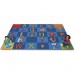 Carpets for Kids 5512 A to Z Animals Area Rug