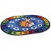 Carpets for Kids 9416 Sunny Day Learn/Play Oval Rug