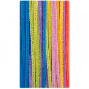 ChenilleKraft 711004 Jumbo Chenille Neon Pipe Cleaners CKC711004