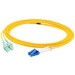 AddOn ADD-ASC-LC-2M9SMF 2m Single-Mode Fiber (SMF) Duplex (APC-SC/PC-LC) ASC/LC OS1 Yellow Patch