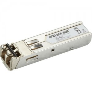 Black Box LFP402 SFP, 155-Mbps Fiber with Extended Diagnostics, 1310-nm Multimode, 2 km, LC