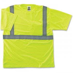 GloWear 21502 Class 2 Reflective Lime T-Shirt