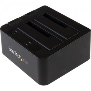 StarTech.com SDOCK2U313 USB 3.1 Gen 2 (10Gbps) Dual-Bay Dock for 2.5"/3.5" SATA SSD/HDDs