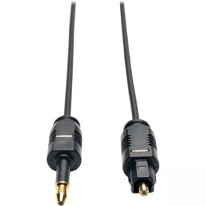 Tripp Lite A104-02M 2M (6.6-ft.) Ultra Thin Toslink to Mini Toslink Digital Optical Audio Cable