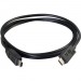 C2G 28855 6ft USB 2.0 USB-C to USB-Mini B Cable M/M - Black