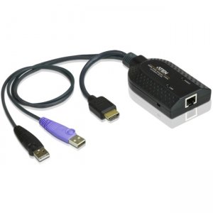 Aten KA7168 HDMI USB Virtual Media KVM Adapter Cable with Smart Card Reader (CPU Module)