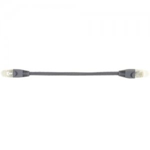 Black Box EVNSL640-06IN SpaceGAIN CAT6 Reduced-Length Patch Cable, Gray