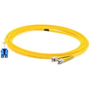 AddOn ADD-LC-FC-3M9SMF Fiber Optic Duplex Patch Network Cable