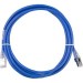 Supermicro CBL-NTWK-0606 RJ45 Cat6a 550MHz Rated Blue 9 FT Patch Cable, 24AWG