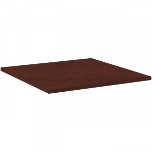 Lorell 62586 Hospitality Square Tabletop - Mahogany