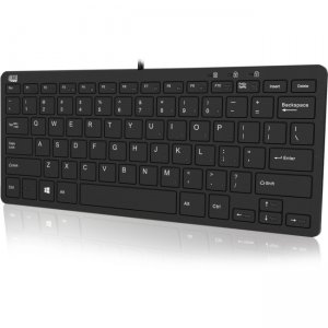 Adesso AKB-510HB SlimTouch Mini Keyboard with USB Hubs 510