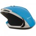 Verbatim 99019 Wireless Desktop 8-Button Deluxe Blue LED Mouse - Blue