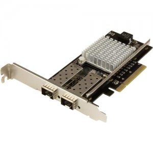 StarTech.com PEX20000SFPI 2-Port 10G Fiber Network Card with Open SFP+ - PCIe, Intel Chip