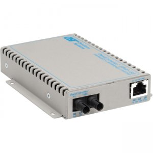 Omnitron Systems 9380-0-11 OmniConverter FPoE+/SE PoE+ ST Multimode 5km US AC Powered 9380-0-x