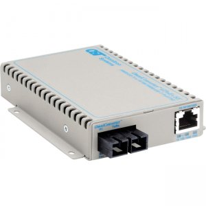 Omnitron Systems 9482-0-11 OmniConverter GPoE+/SE PoE+ SC Multimode 550m US AC Powered 9482-0-x