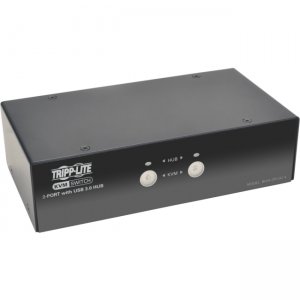 Tripp Lite B004-DPUA2-K 2-Port DisplayPort KVM Switch w/Audio, Cables and USB 3.0 SuperSpeed Hub