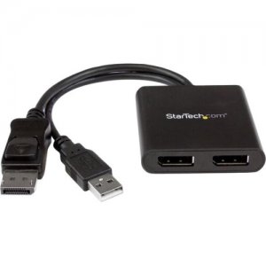 StarTech.com MSTDP122DP MST hub - DisplayPort to 2x DisplayPort