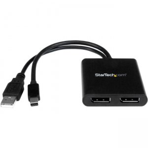 StarTech.com MSTMDP122DP MST Hub - Mini DisplayPort to 2x DisplayPort