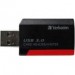 Verbatim 98538 Pocket Card Reader, USB 3.0 - Black